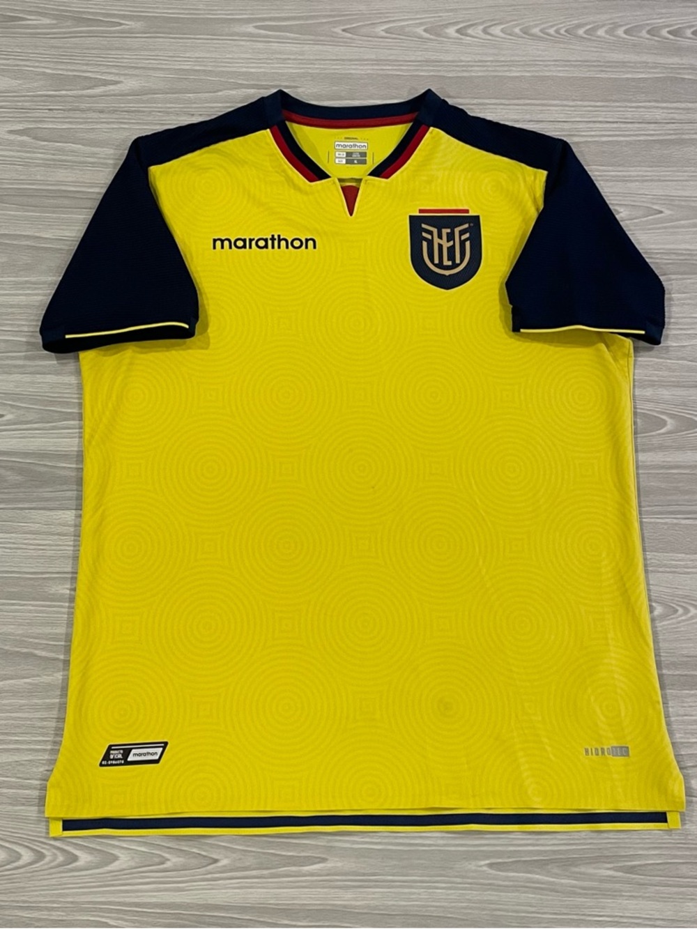 Marathon 2022/23 Ecuador World Cup Soccer Jersey Authentic Men’s Size XL